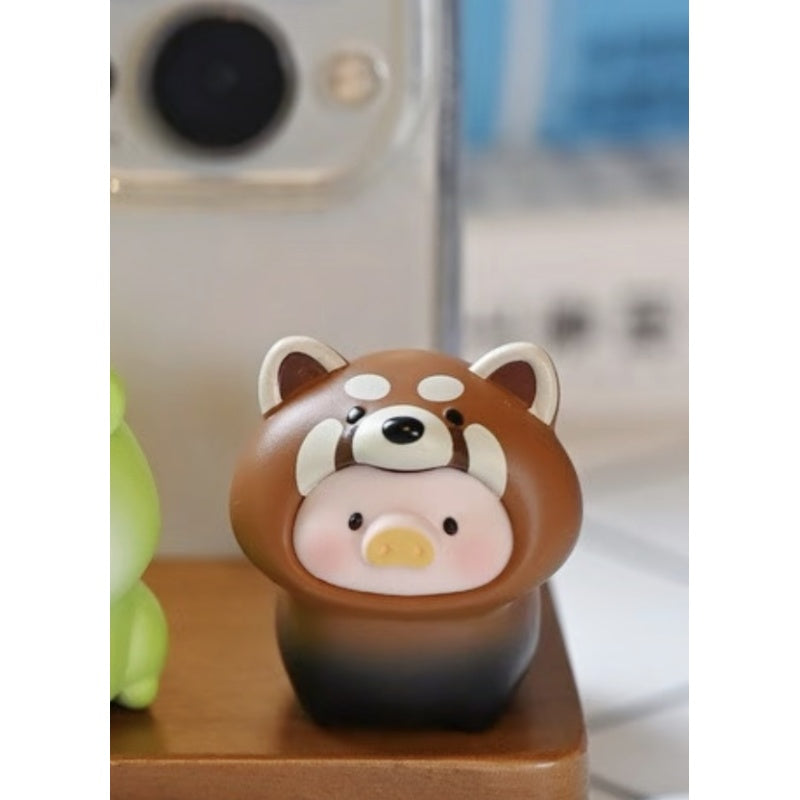 LuLu the Piggy Animal Party Mini Blind Bag Series: Red Panda (Confirmed Style)