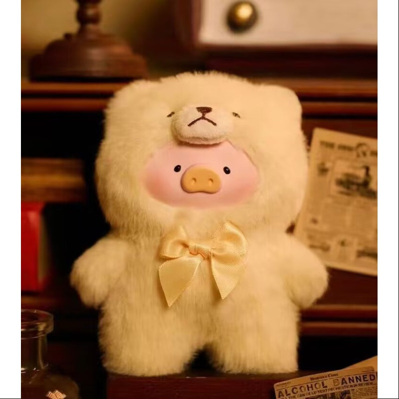 LuLu the Piggy Vintage Teddy Shop Vinyl Face Series Happiness Teddy