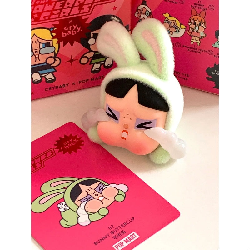 Powerpuff Girls Rabbit Crybaby The Powerpuff Girls Series Bunny Buttercup – TOYSEZ