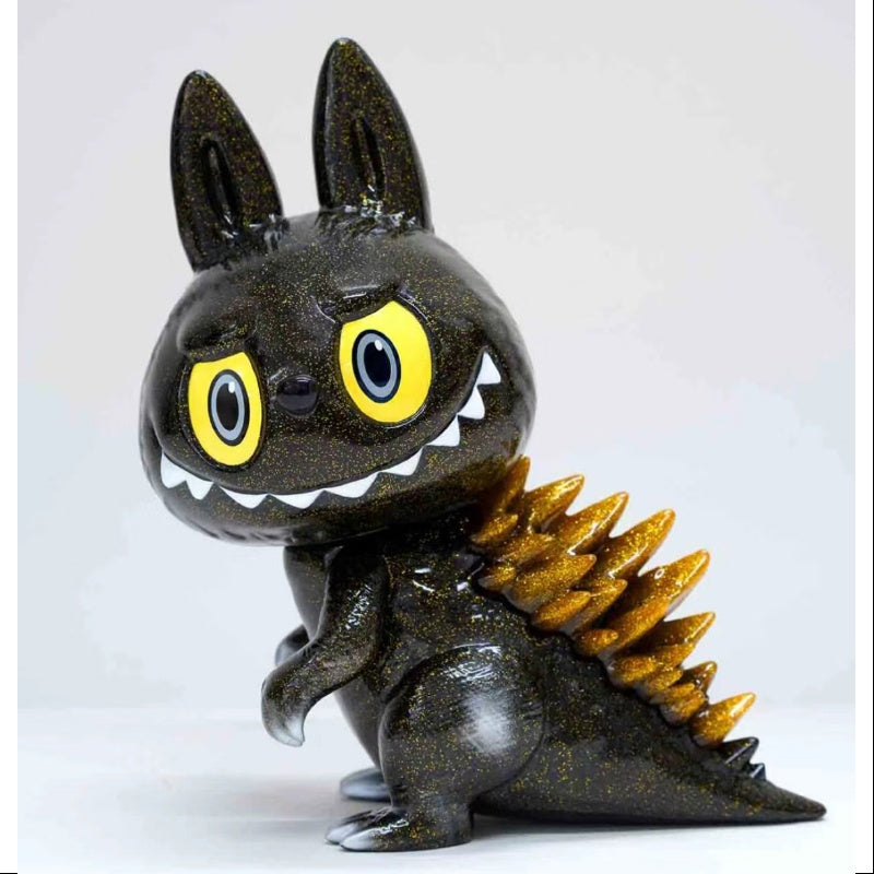 Labubu The Monsters Gojimomo Black Gold Flash LIMITED