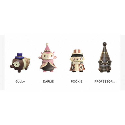 PUCKY Pookie Chocolate Circus 2017 Limited Edition Whole Set