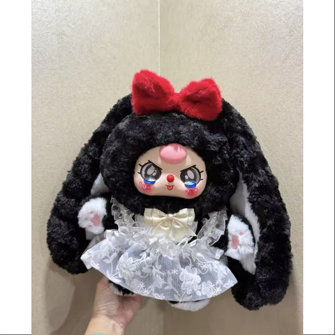 Baby Three 400% V4 Sweetie Baby Plush Series Secret Black Bunny (1/144)