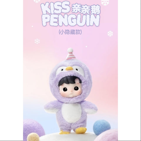 Hacipupu Snuggle With You Series Vinyl Plush Secret Kiss Penguin(1/144)