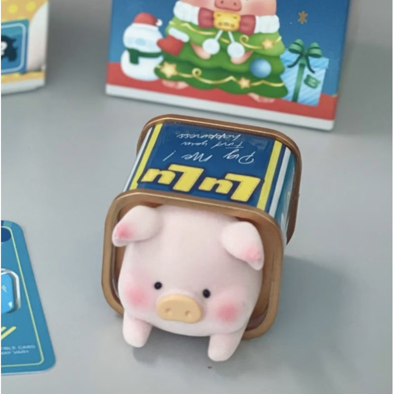 LuLu the Piggy Original Season 2 Blind Box Series: Piggy Can Blue and Gold (Secret, 2/228)