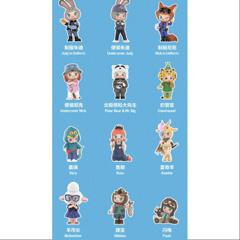 MOLLY Zootopia 2 Series Whole Set Opened