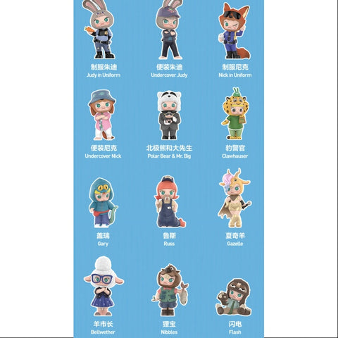MOLLY Zootopia 2 Series Whole Set Opened