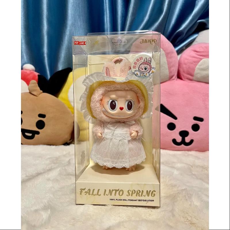 Labubu Mokoko Fall into Spring Vinyl Plush Doll Pendant Limited Editio ...