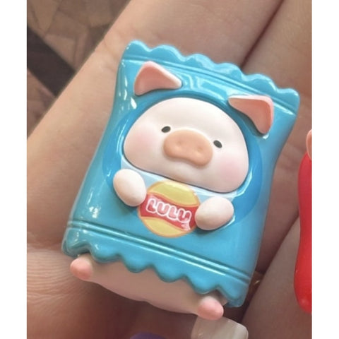 LuLu the Piggy Picnic Party Mini Bean Blind Bag Series: Lime Chips (Confirmed Style)