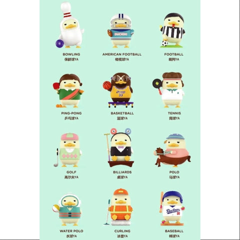 Duckoo Ball Club Series Whole Set Opened