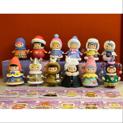 PUCKY Winter Babies Series Whole Set Opened