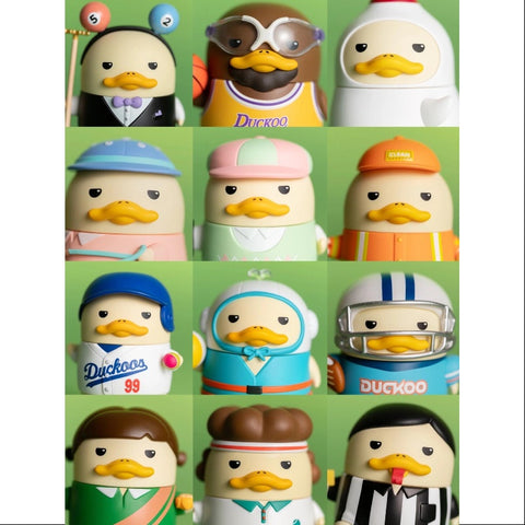 Duckoo Ball Club Series Whole Set Opened