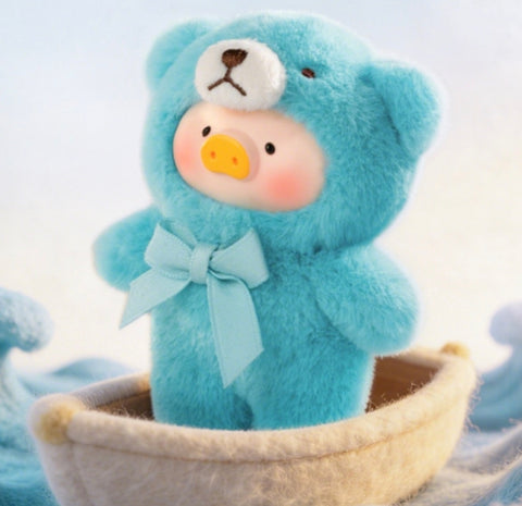 LuLu the Piggy Teddy Mini's Whisper of Nature Plush Pendant Blind Box Series: Waves (Confirmed Style)