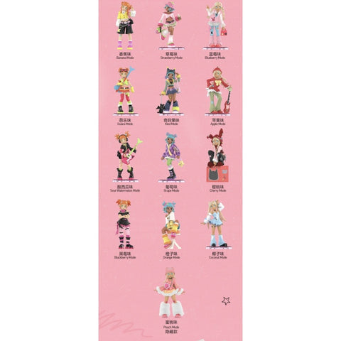 Peach Riot Sugar Mode Blind Box Series Complete Set