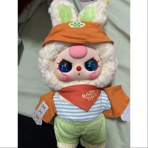 Baby Three 400% V2 Plush Doll Series Small Secret Adventure Bunny (1/60)