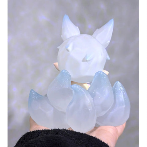 Hacipupu Nine Tailed Fox Blue Figurine Art Toy 2024 Limited