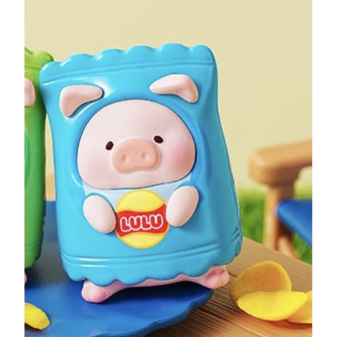 LuLu the Piggy Picnic Party Mini Bean Blind Bag Series: Lime Chips (Confirmed Style)