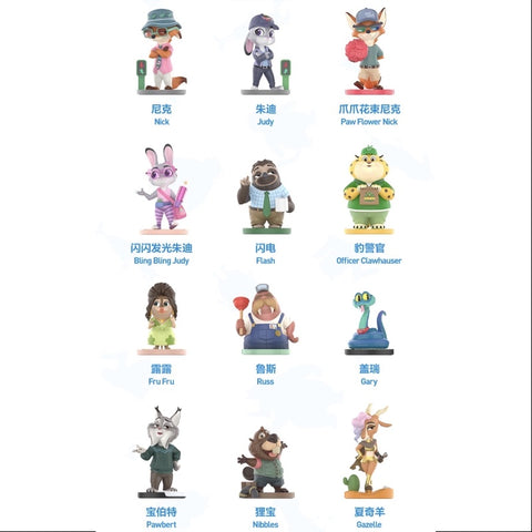 Disney Zootopia Next Adventure Series Whole Set Opened