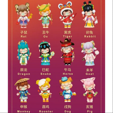 Nanci Chinese Zodiac Series Whole Set Opened