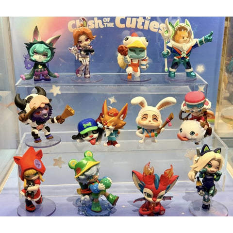 League of Legends Clash of The Cuties Blind Box Series: Whole Set (Opened Box)