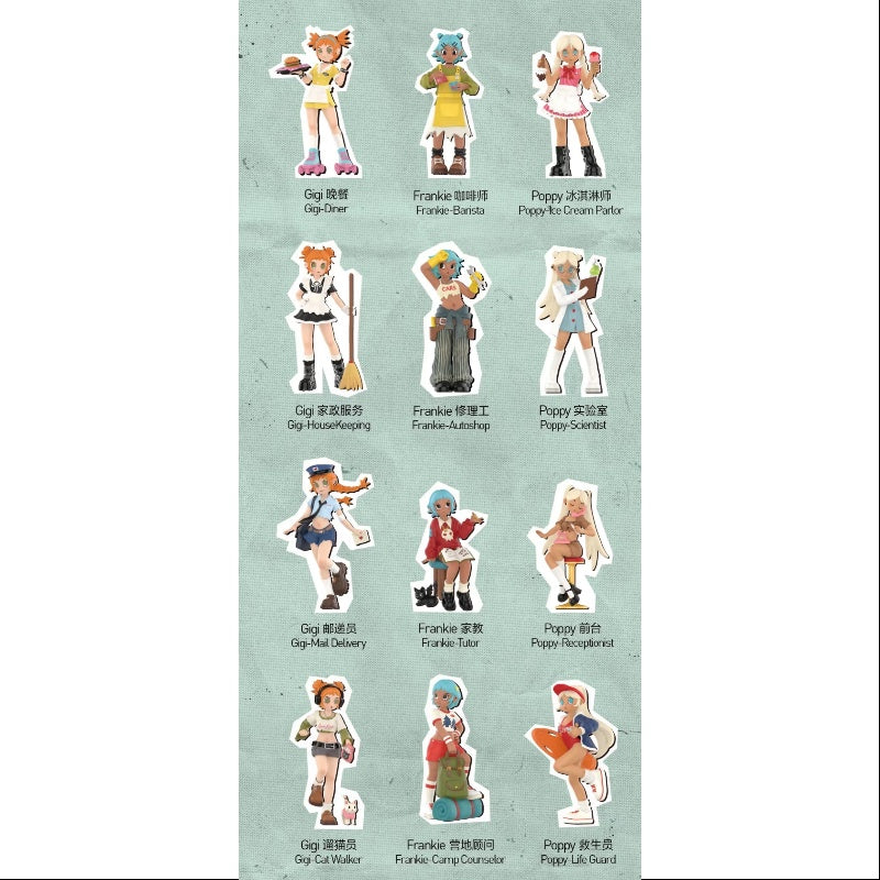 Peach Riot Rush Hour Series Whole Set Opened