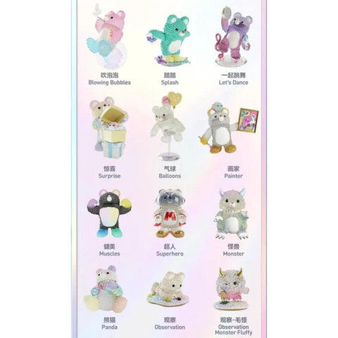 Instinctoy Muckey Play Time Blind Box Series: Whole Set (Opened Box)