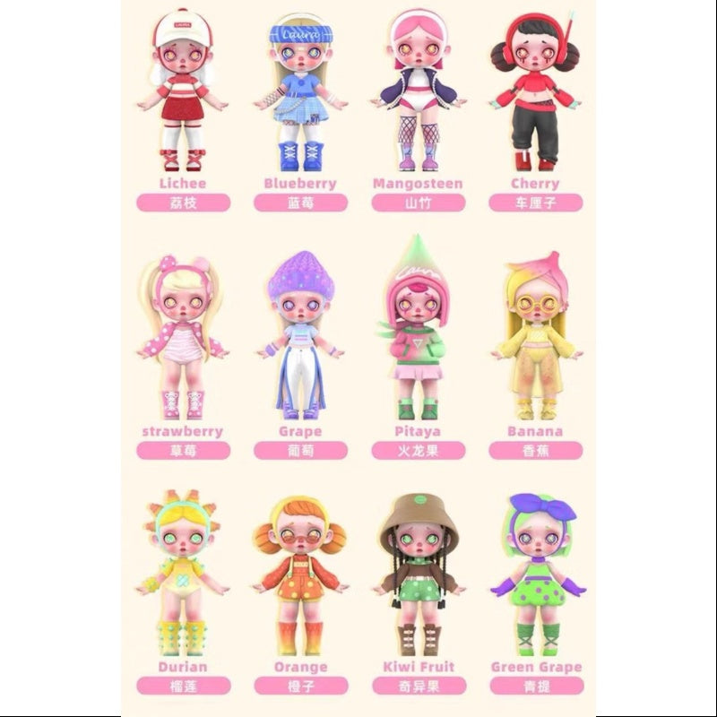 Laura Trendy Fruits Series Whole Set Opened