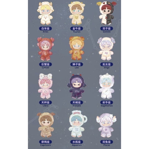 DORA Constellation Monogatari Vinyl Plush Pendant Blind Box Series: Whole Set (Opened Box)