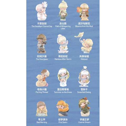 DIMOO Memories We Hold Series Whole Set Opened