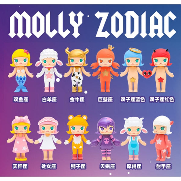 MOLLY Zodiac Series 2 Whole Set Opened – TOYSEZ