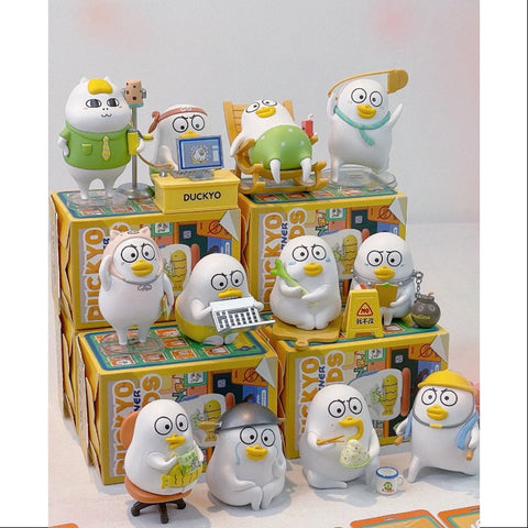 Duckyo Friends Wage Earner Series Whole Set Opened
