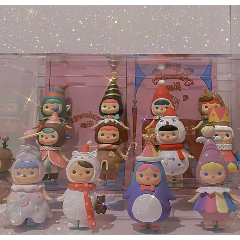 PUCKY Xmas Babies Series Whole Set Opened