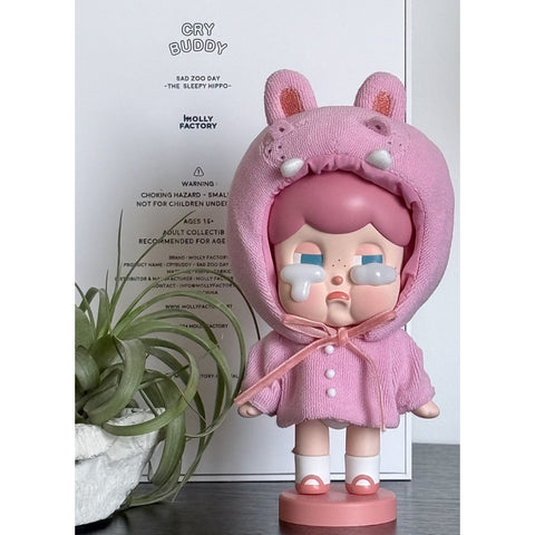 Crybaby Crybuddy 200% The Sleepy Hippo 2024 Limited Edition