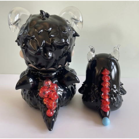 PUCKY POH kaiju Mini Toysoul 2021 Black Limited edition
