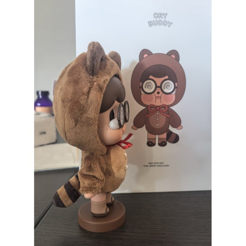 Crybaby Crybuddy 200% The Nerdy Raccoon 2024 Limited Edition