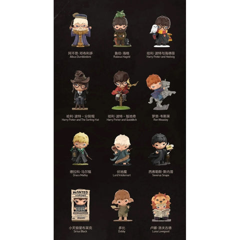 Hirono × Harry Potter Blind Box Series: Whole Set (Opened Box)