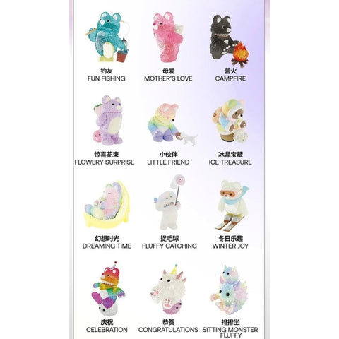 Instinctoy Muckey Dreamy Life Blind Box Series: Whole Set (Opened Box)