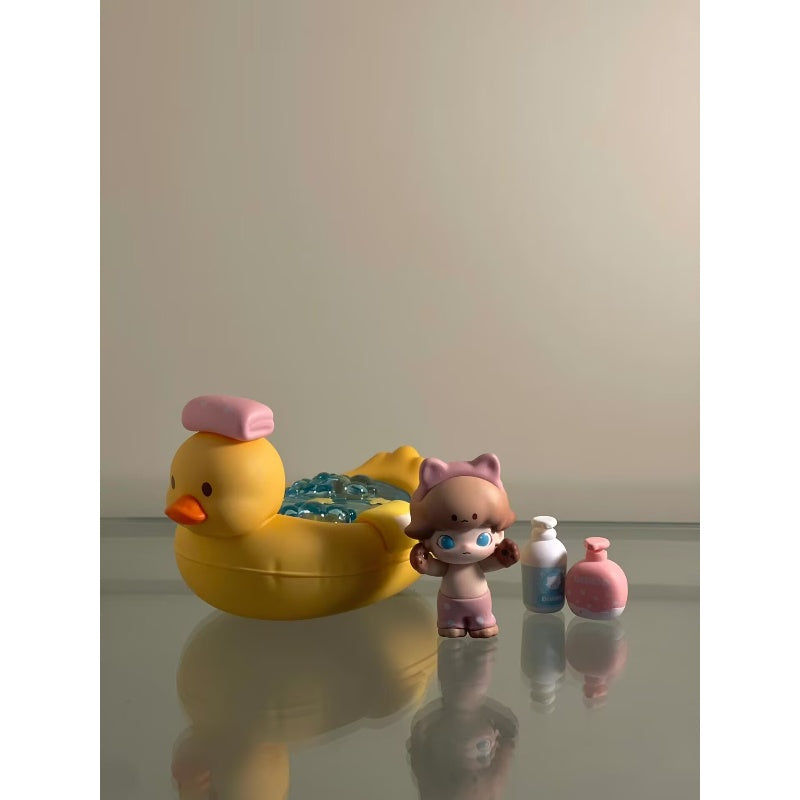 Yellow Dimoo Cat DIMOO Cat Paradise Series Bathing – TOYSEZ