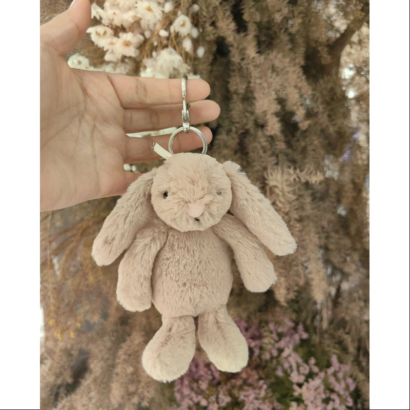 Bashful Beige Bunny 2024 Jellycat Plush Bag Charm