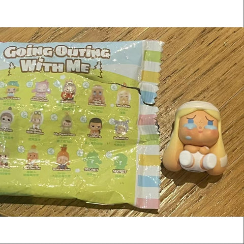 Crybaby Pop Bean Going Outime With Me Series Crybaby