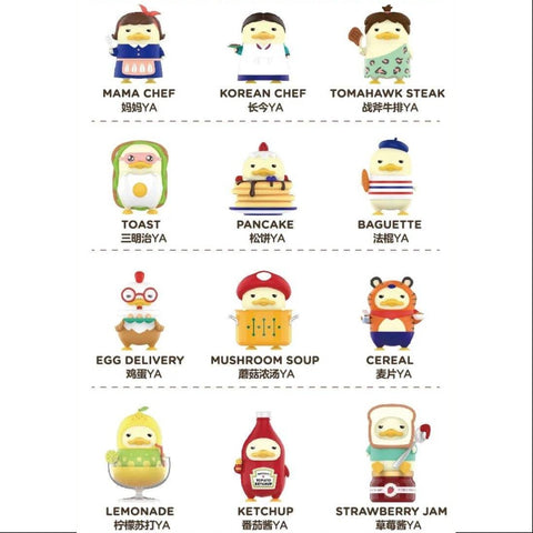 Duckoo In The Kitchen Series Whole Set Opened