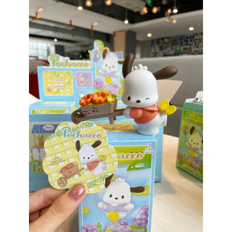 Sanrio Characters Pochacco Flower & Childhood Series Flower Cart