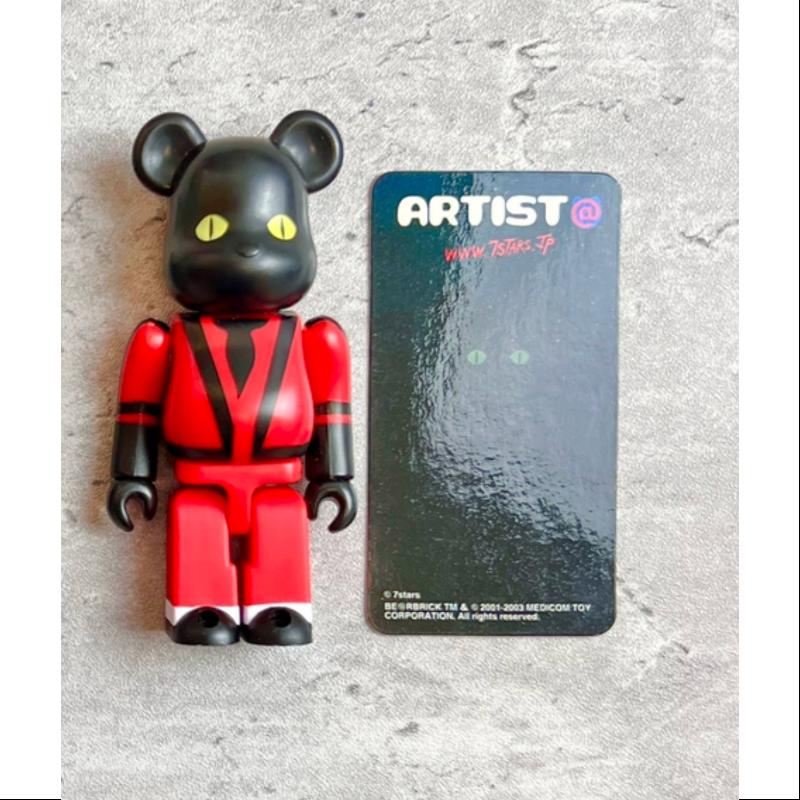 Bearbrick Series 7 Secret ARTIST 7stars Black Cat 100%