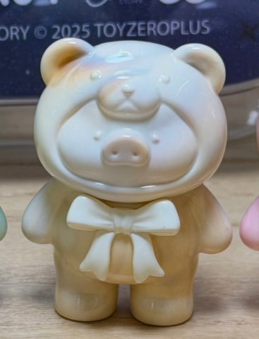 LuLu the Piggy Teddy Mini Ore Collection Blind Bag Series: Yellow Travertine (SR 1/20) (Confirmed Style)
