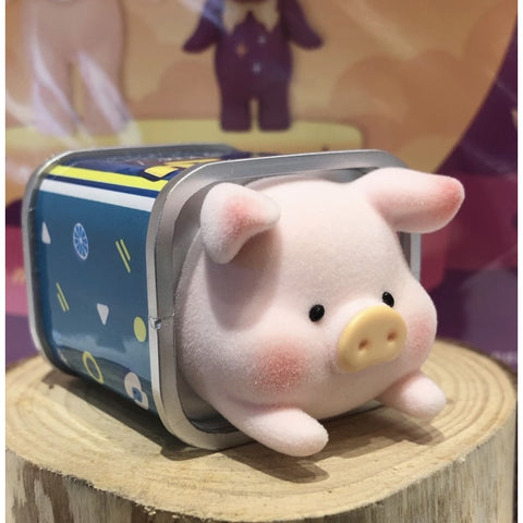LuLu the Piggy Original Season 2 Blind Box Series: Piggy Can Blue and Silver (Secret, 2/228)