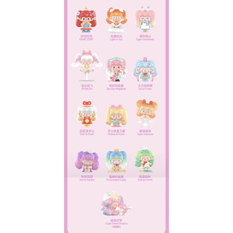 SUPERTUTU HAPPY-ING Series Whole Set Brand New With Plastic