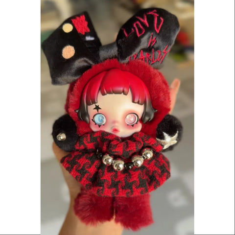 Skullpanda 6kHz Vinyl Plush Doll Pendant 2025 Limited Edition