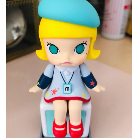 MOLLY Happy Train Party Series Secret Painter Molly(1/144)