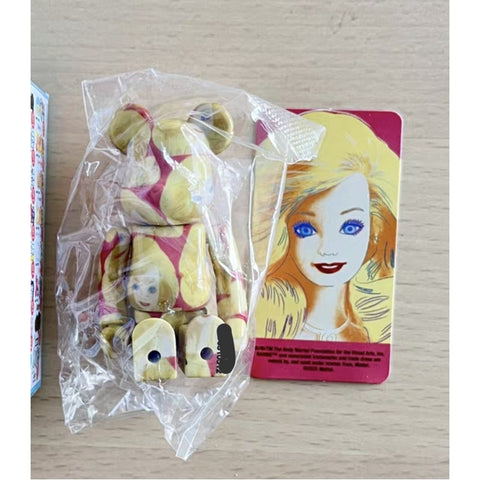 Bearbrick Series 51: ARTIST Andy Warhol Barbie 100% (Confirmed Style)