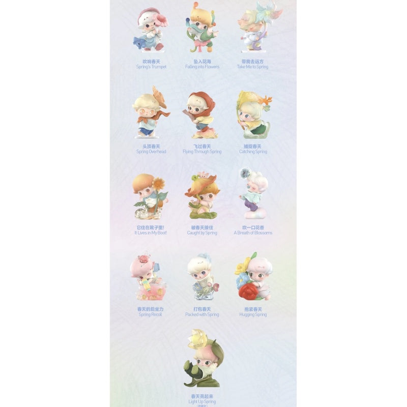 Dimoo Bath Series DIMOO Moments in Bloom Blind Box Serie: Ganzes Set (Neu, noch in Folie ...