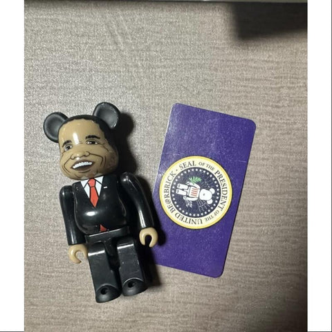 Bearbrick Series 27 SUPER Secret The President 100%